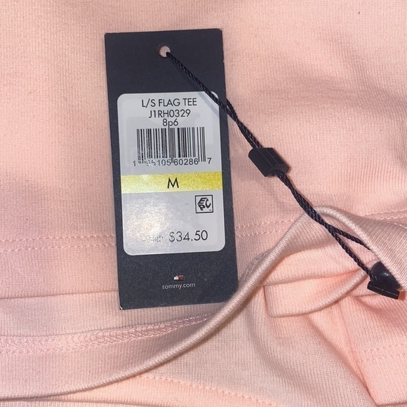 Tommy Hilfiger Medium Flag tee Pink - Picture 4 of 9